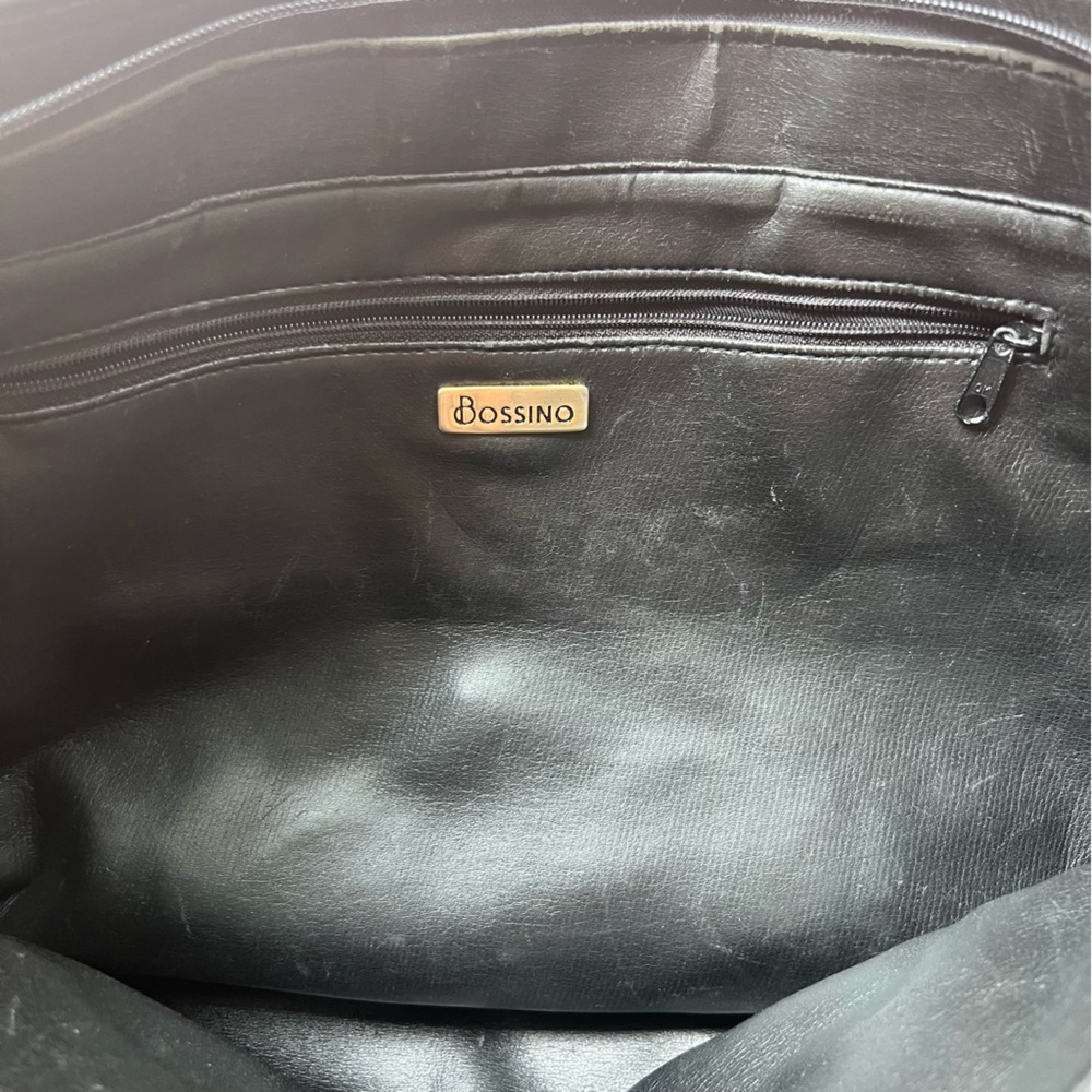 Bossino Black Leather Bag - Picture 10 of 13